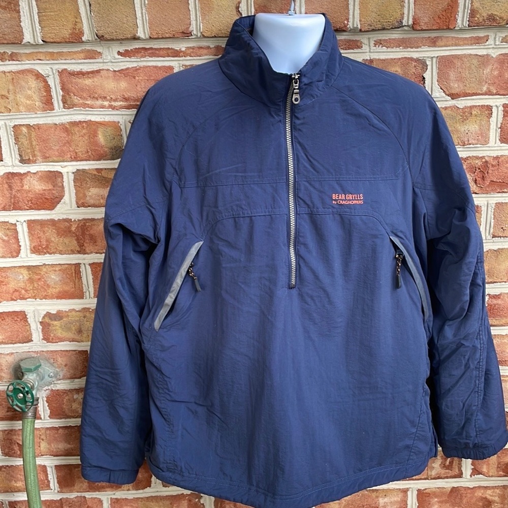 Craghoppers Bear Gryllis pull over half zip Sherpa lined super warm jacket coat